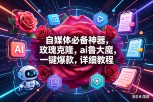 （18316期）玫瑰克隆神器，一键爆款ai工具，自媒体必备，60多个功能的教程